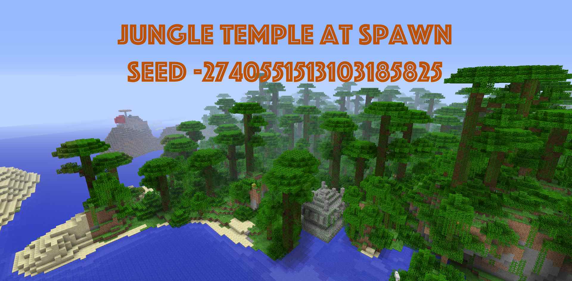 What Is The Seed For Jungle In Minecraft Rankiing Wiki Facts Films Séries Animes