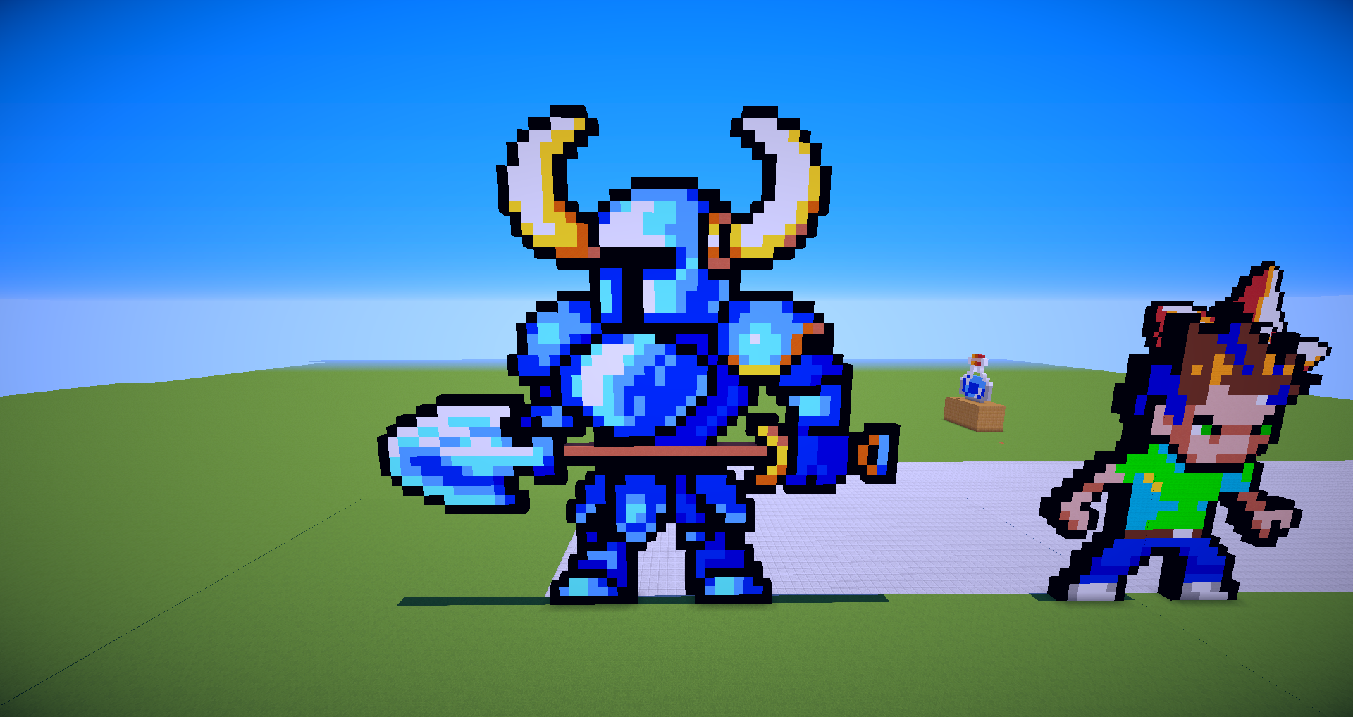 Shovel Knight пиксель