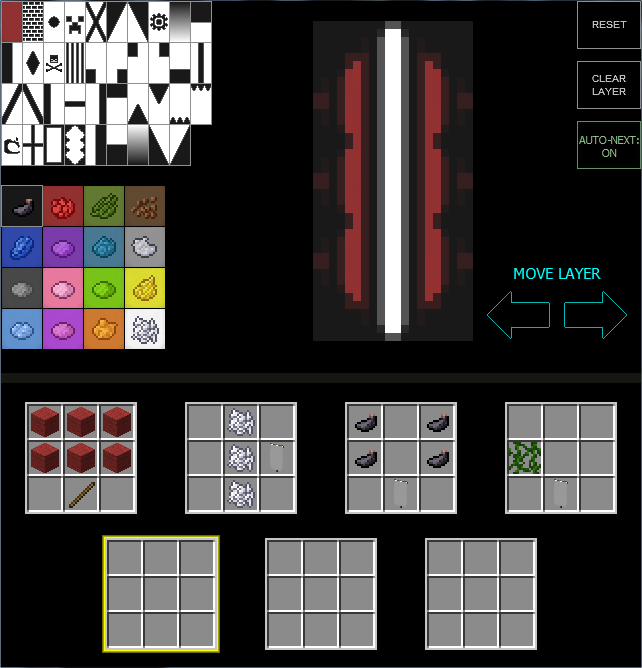 [1.8 Snapshot] War Banner Creator - Minecraft Tools 