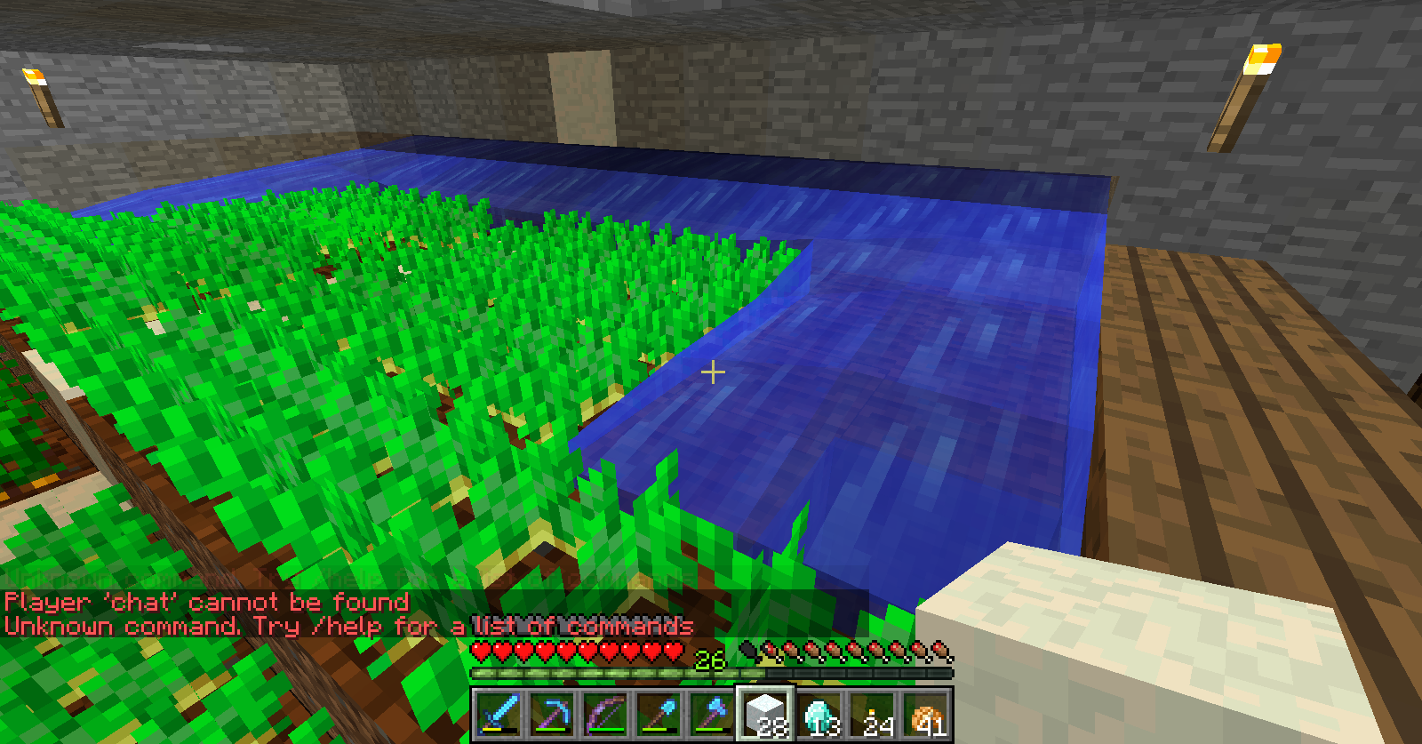 uh water not breaking crops? - Discussion - Minecraft: Java Edition ...