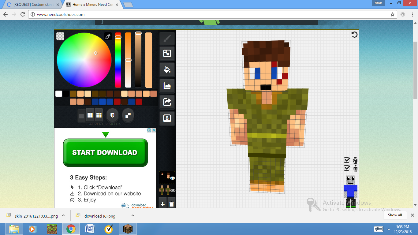 [CLOSED] Custom skin based off images - Skins - Mapping and Modding ...