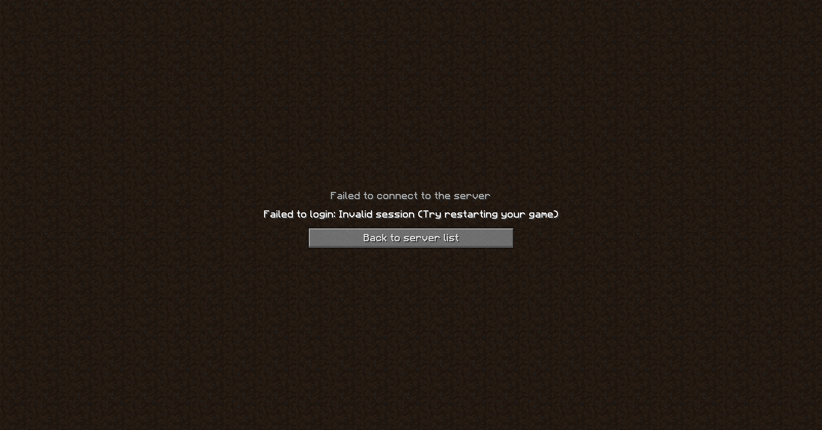 minecraft launcher failed to update