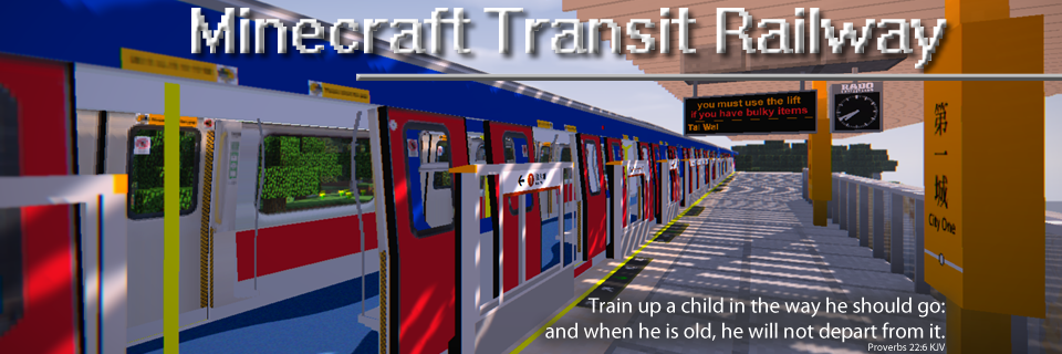 Minecraft transit railway