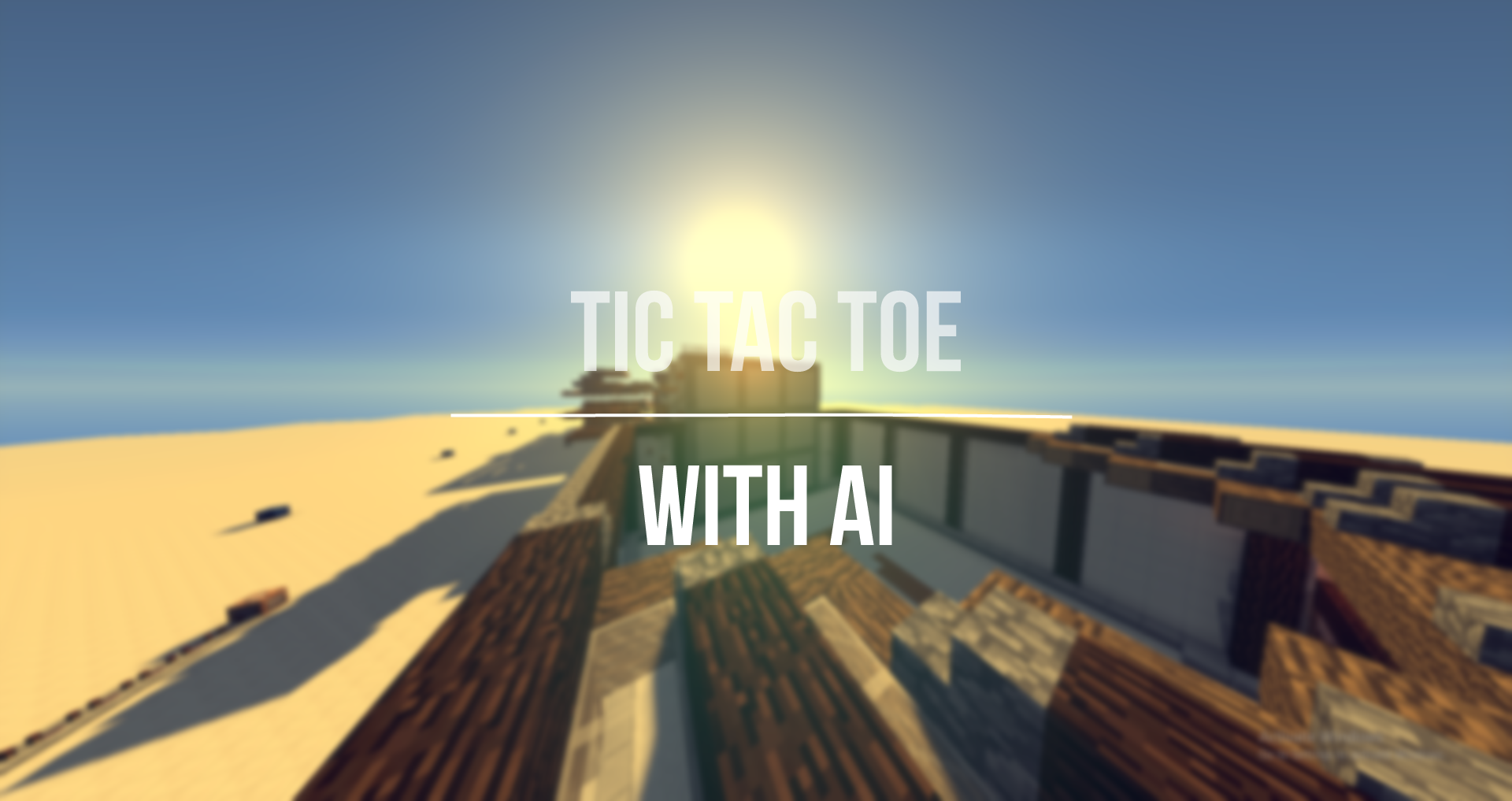 [Redstone] Tic Tac Toe / Noughts and Crosses with AI :P 