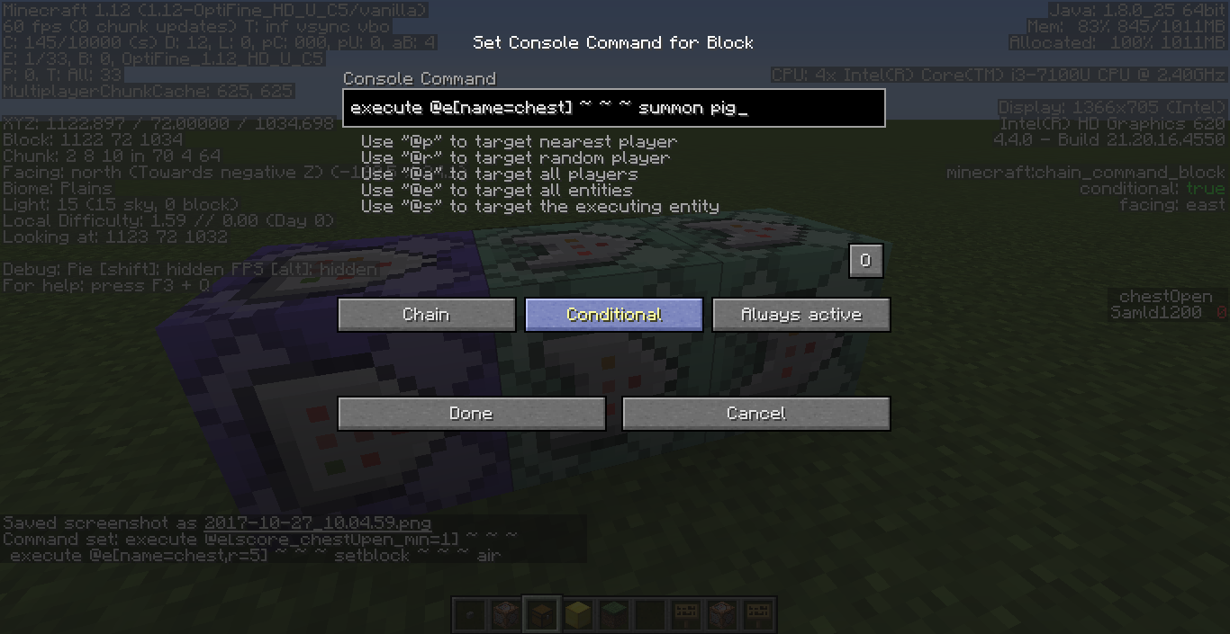 Detecting if player opens a chest (no redstone or trapped chests ...