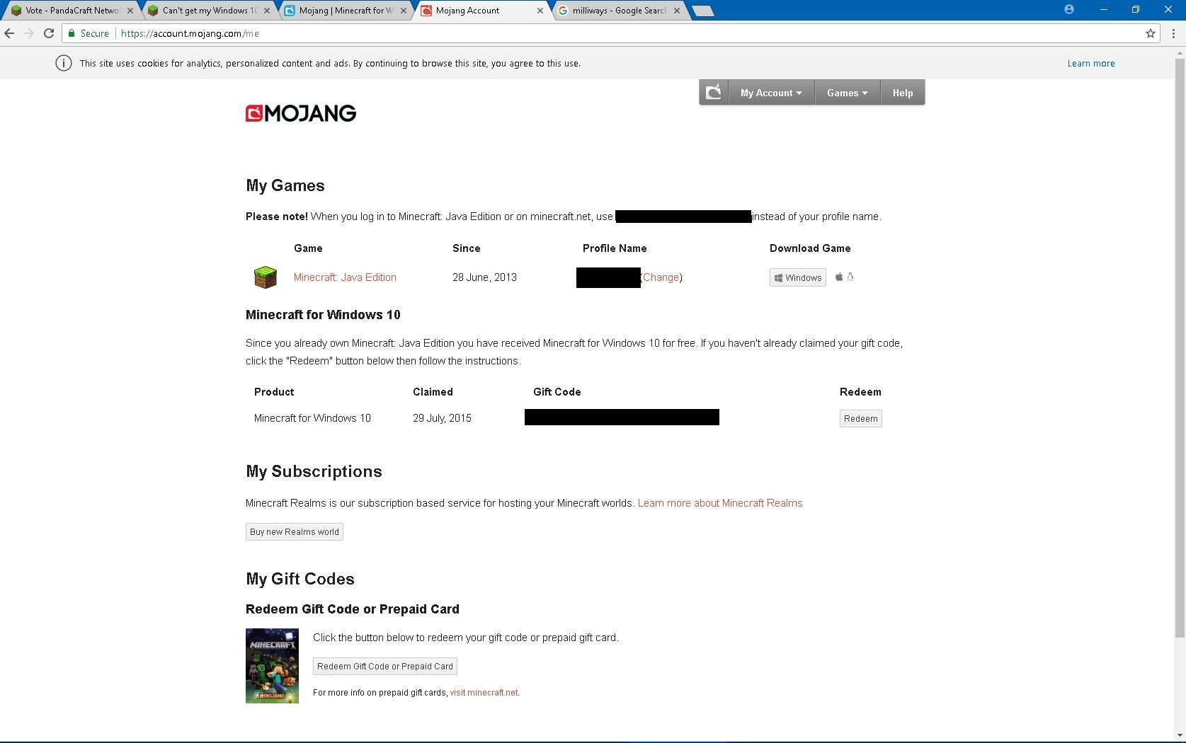 Windows 10 Gift Card Code Ideas Can T Get My Windows 10 Edition To Play With Xbox Friends While On Pc Java