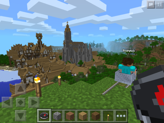 Minecraft - Pocket Edition 0.8.0 iOS Build Still in the Dark