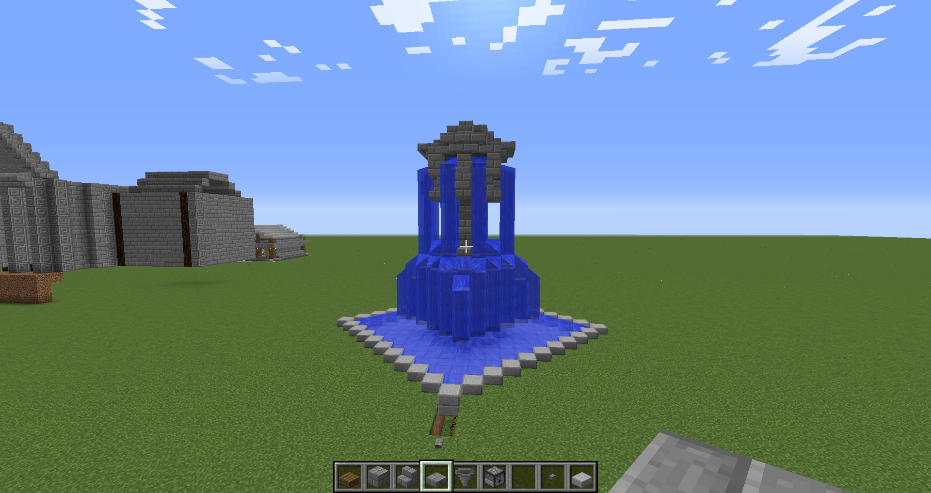 Water Fountain with redstone - Survival Mode - Minecraft: Java Edition ...