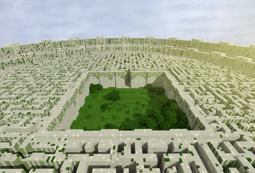 Minecraft The Maze Runner map UPDATED (minerals, and and ...