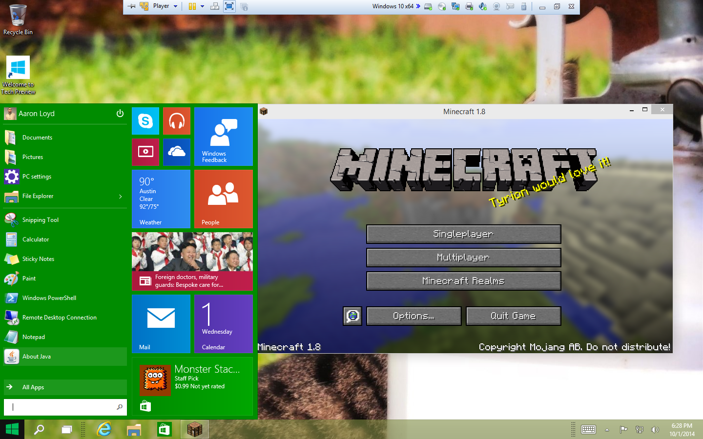 minecraft java edition windows 10