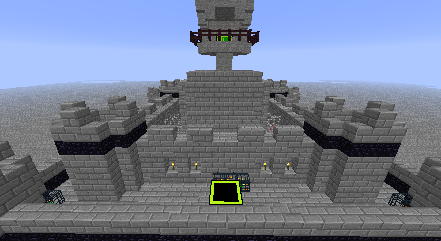 Minecraft bowser castle