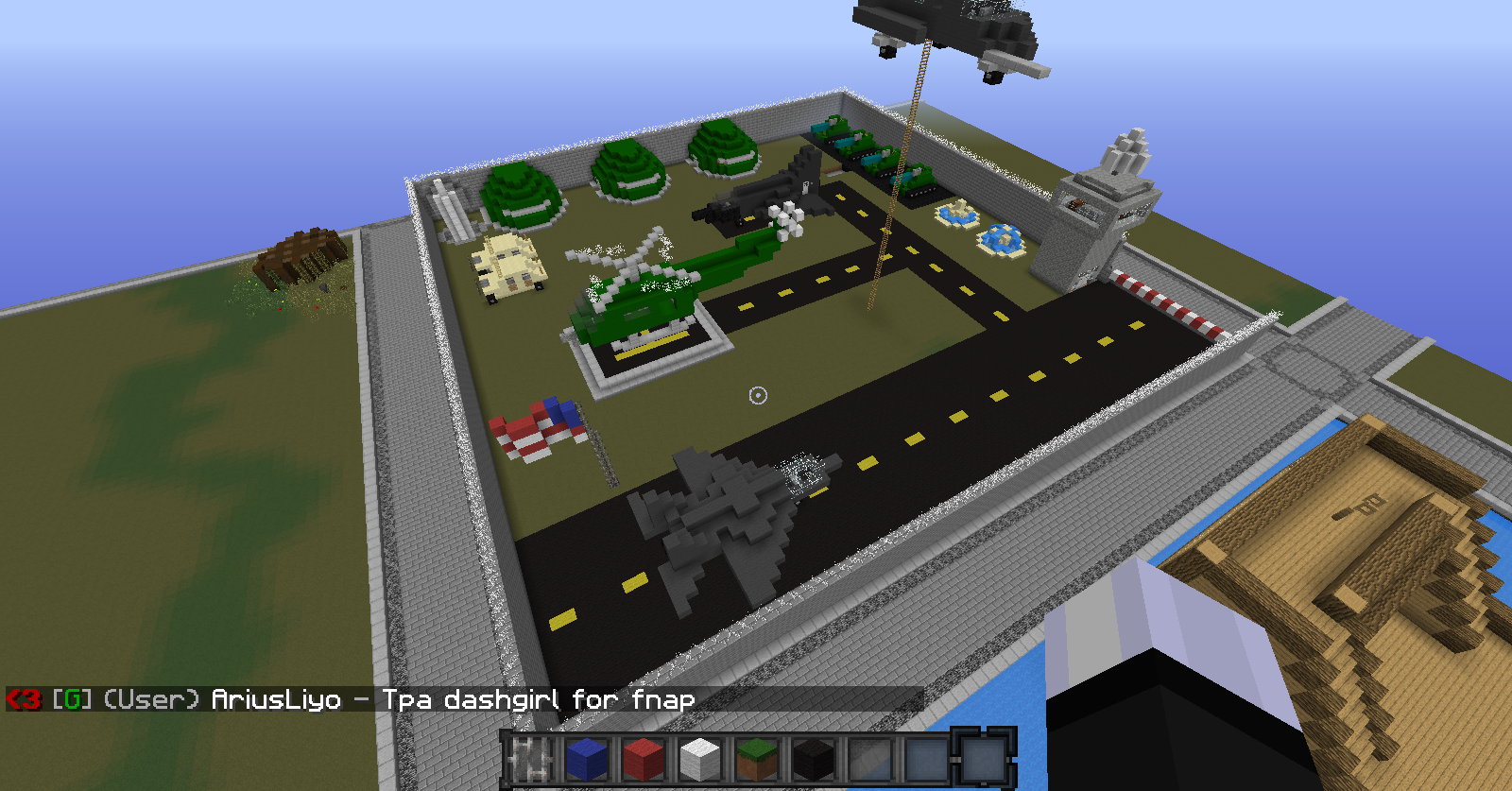 minecraft military bases