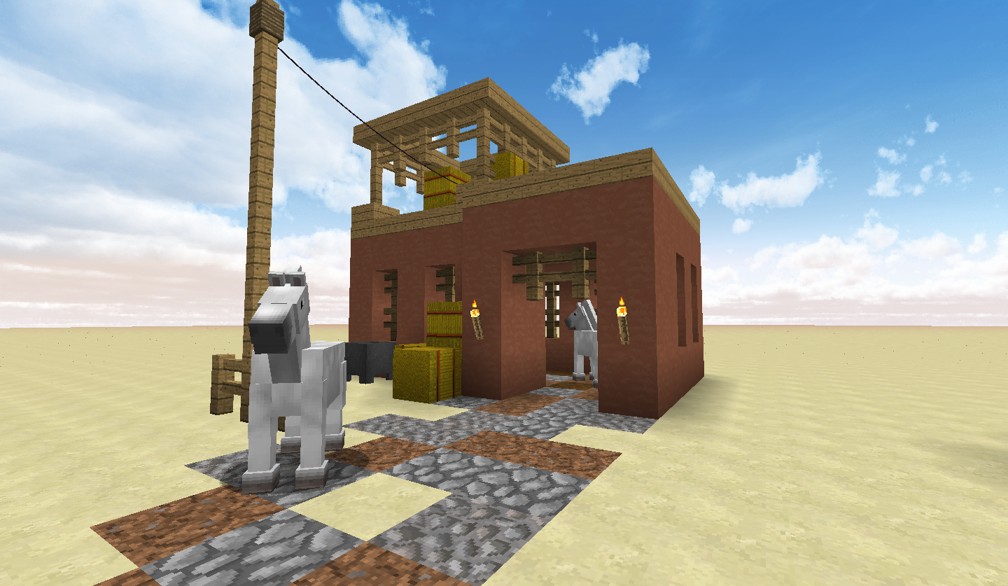 Adobe House and Horse Stable - Screenshots - Show Your 