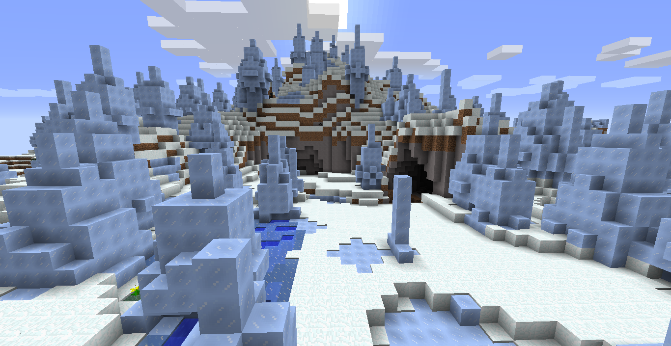 Minecraft Snow Biome Seed 1 7 10