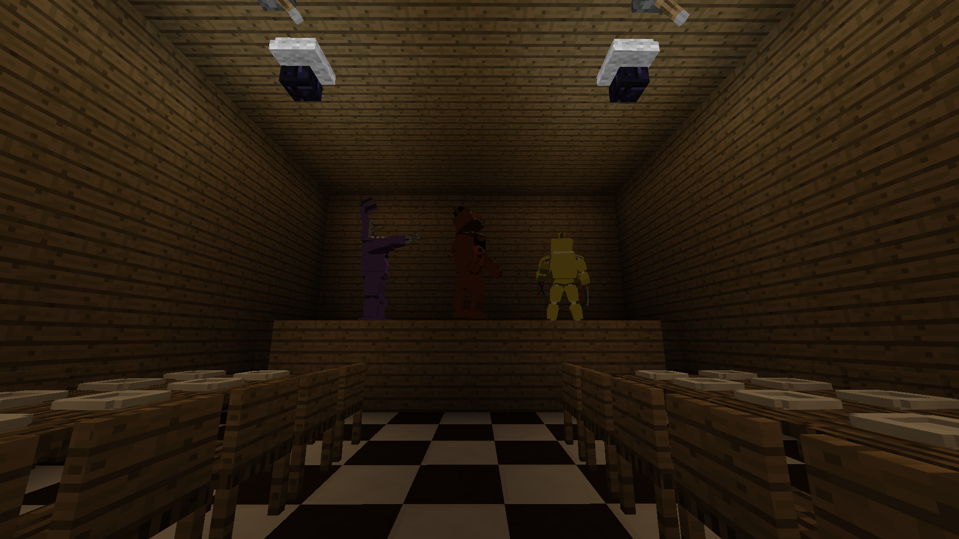 Карта five nights at freddy s на minecraft