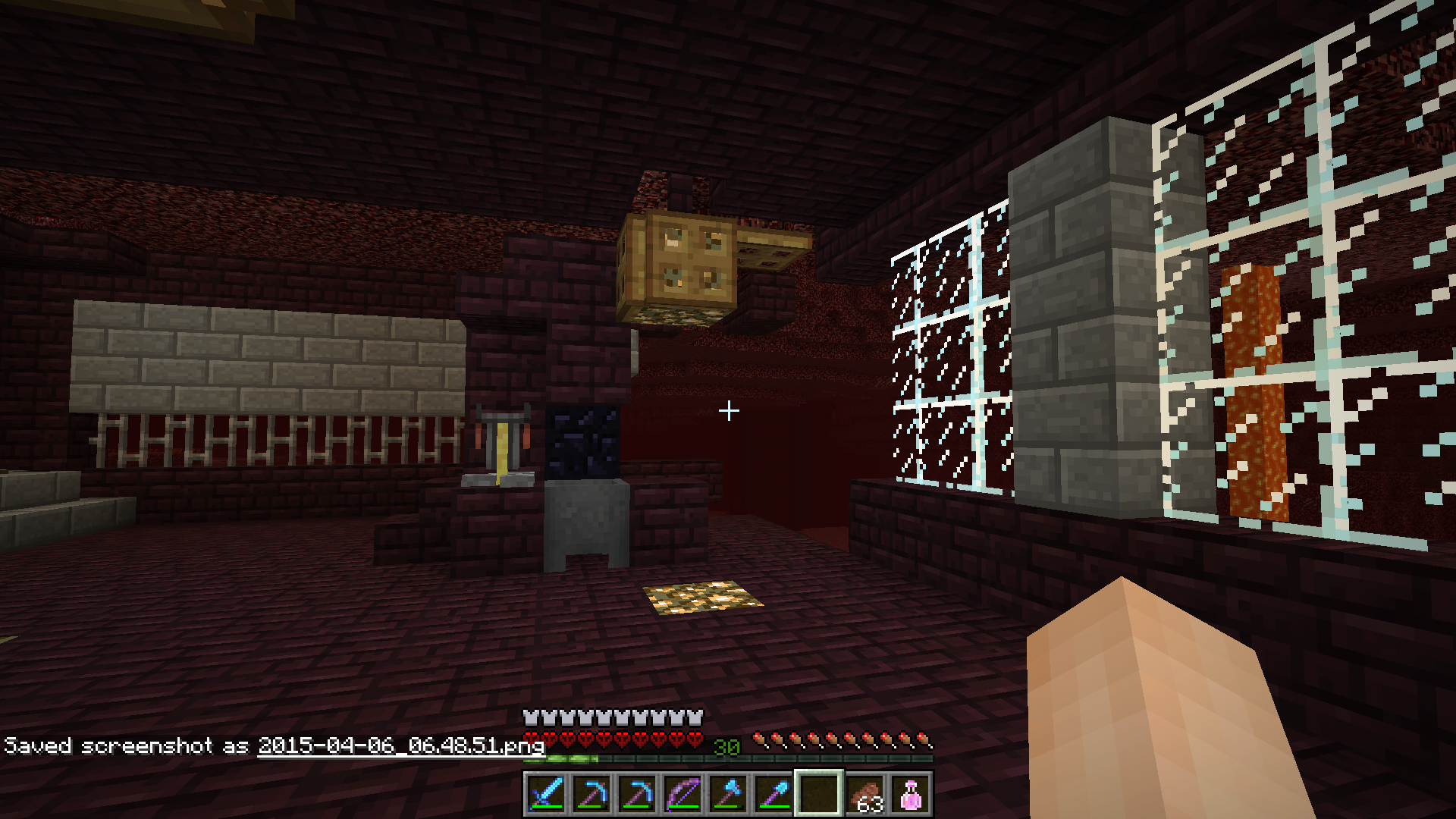 Attempting to sleep in nether equals EXPLOSION!? Survival Mode